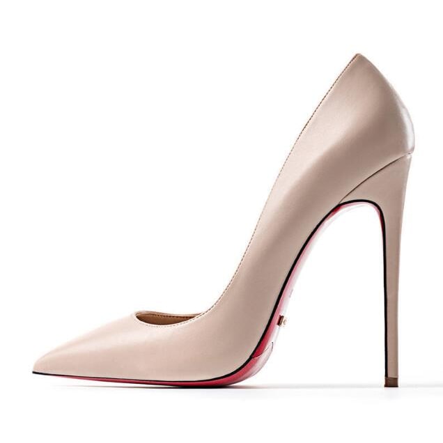 Women's Pointed Toe Stiletto Heels with Patent Leather and Slip-On Design - Image 21