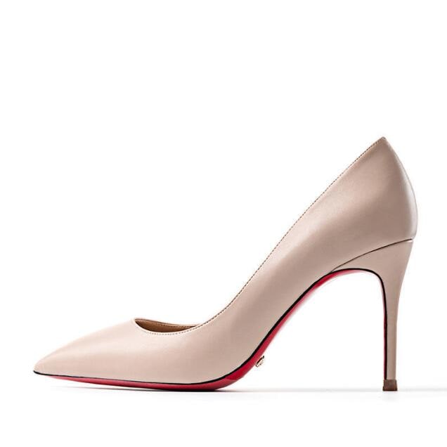 Women's Pointed Toe Stiletto Heels with Patent Leather and Slip-On Design - Image 23