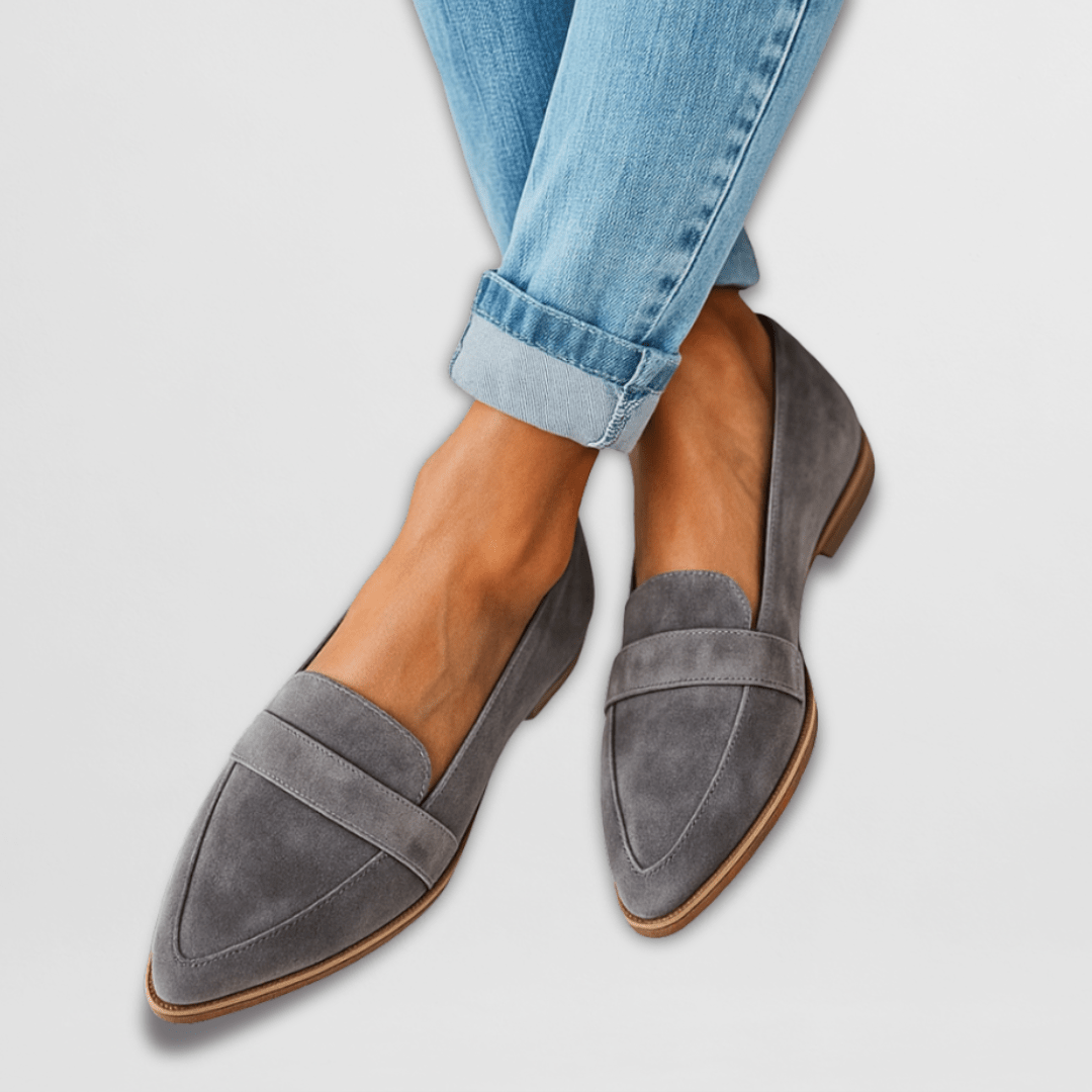 Women's Slip On Loafers Suede Women Comfortable - Image 2