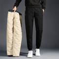 Women's Thermal Fleece Lined Pants with Waterproof Quilted Shell and Drawstring - Image 9