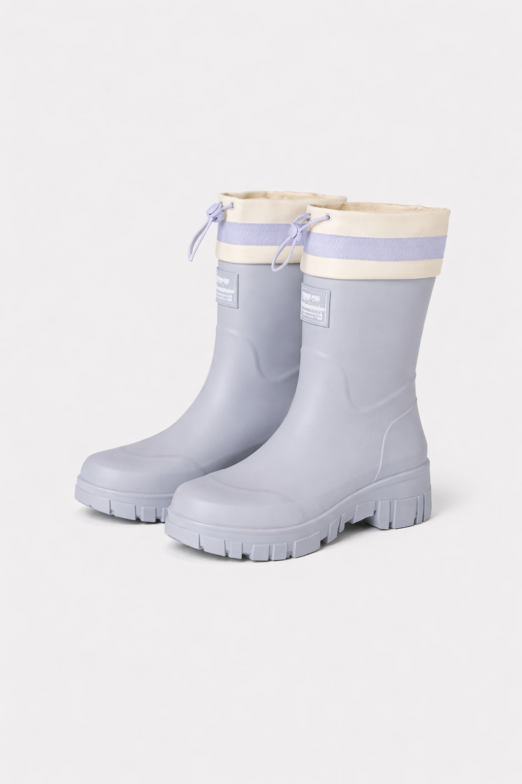 Women's Waterproof Boots with Drawstring Collar and Slip-On Design - Image 13