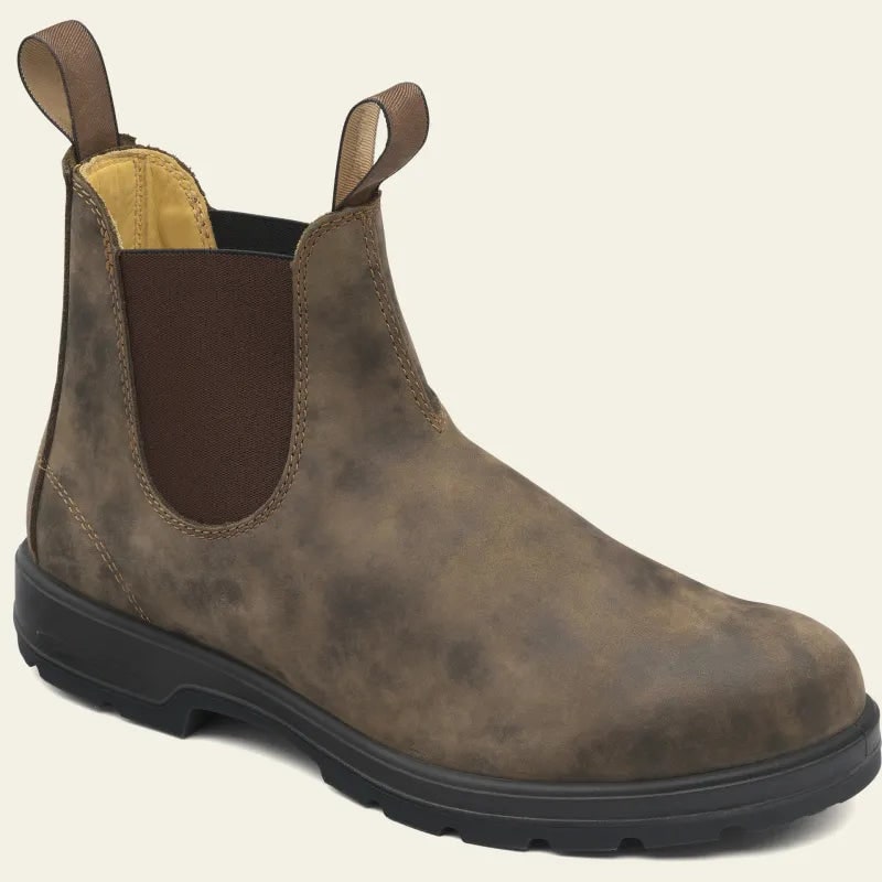 Women's Waterproof Chelsea Boots with Elastic Side Goring and Slip-On Pull Tabs - Image 3