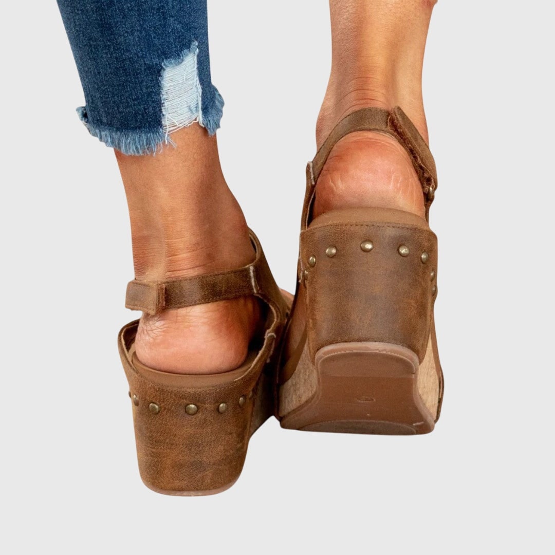 Women's Wedge Sandals Arch Support Orthopedic Adjustable Straps | Cushioned Insole - Image 13