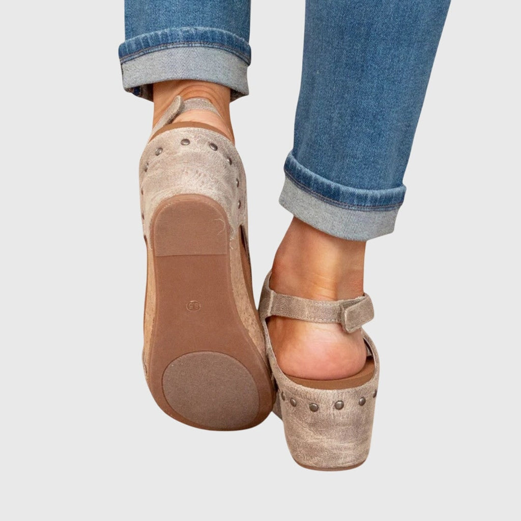 Women's Wedge Sandals Arch Support Orthopedic Adjustable Straps | Cushioned Insole - Image 3