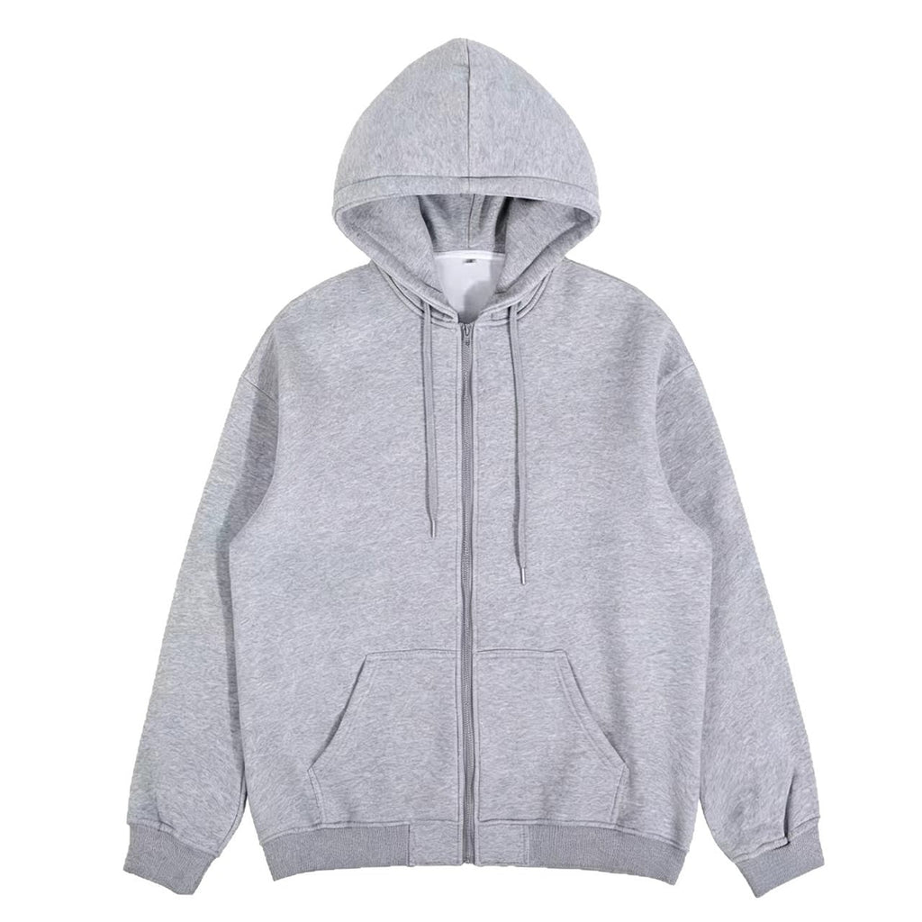 Women's Zip Up Sherpa Lined Fleece Hoodie Jacket with Drawstring Hood - Image 5
