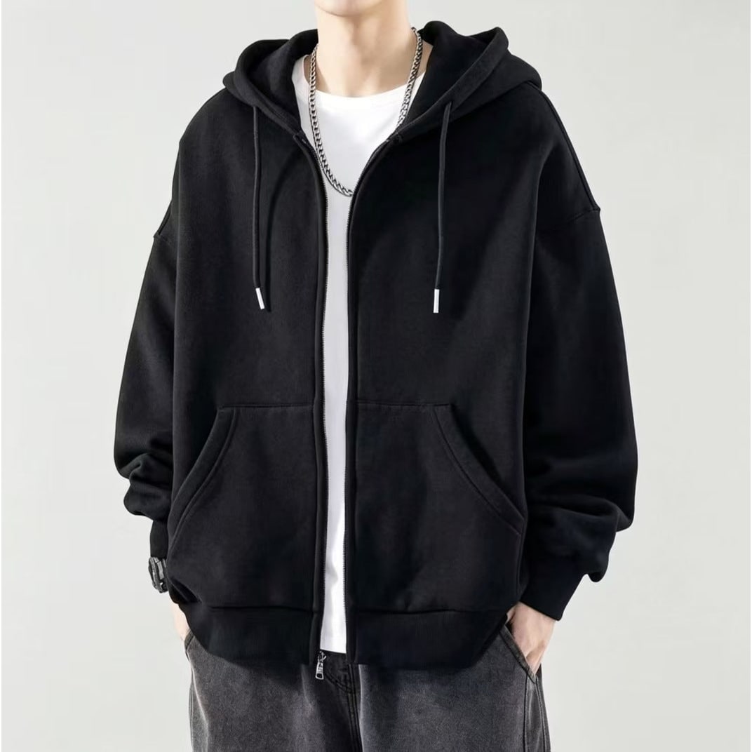 Women's Zip Up Sherpa Lined Fleece Hoodie Jacket with Drawstring Hood - Image 6