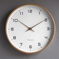 Wooden Wall Clock with Minimalist Face and Silent Movement Modern Nordic Design - Image 4